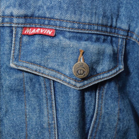 Marvin the Martian Denim Jacket - Picture 3 of 5